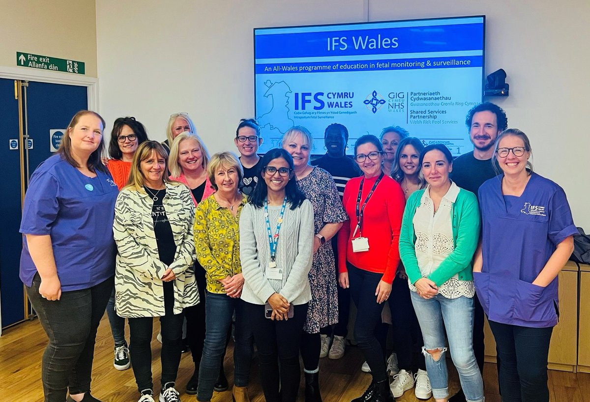 Following the national Pilot last week, the #IFSWales programme is being piloted today for the 1st time in a Health Board! This team @SwanseabayNHS are the lucky few to experience this! Thank you to the Health Board and to Dr Shaw, @ElisCatrin27 & @attorre_b 👏 @CNOWales