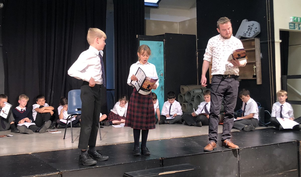A great start to Oliver with our Y5s today! @sedprepdrama #creativity #collaboration #VictorianUrchins #FoodGloriousFood #lovemusic #lovedrama