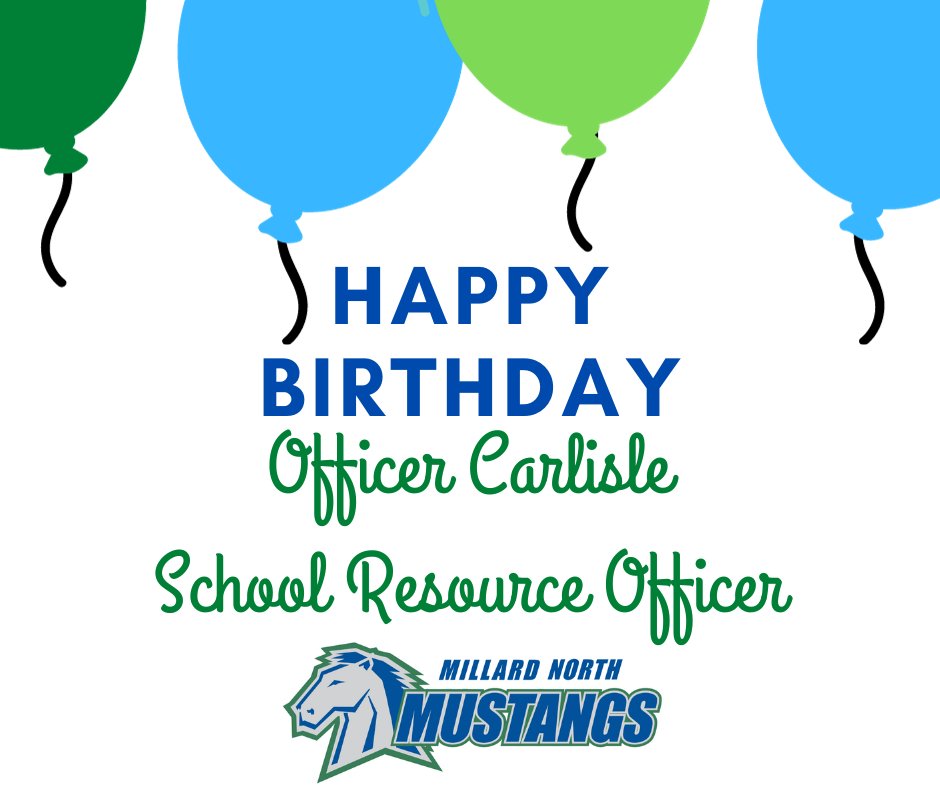 Happy Birthday Officer Carlisle!!