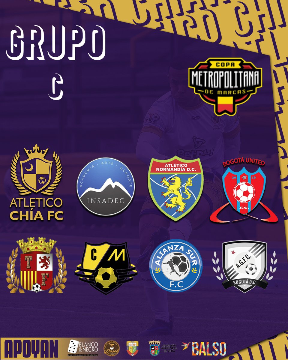 atletico_chia's tweet photo. Grupo C en torneo de Marcas!!!  💜⚽⚽
Quieres jugar con los lunáticos??
Contacto: 3167541004
.
.
#atleticochia #chiafc #chia #futbolbogotano #futbolcolombiano #difutbol #dimayor #fuerzachia https://t.co/X2NPJ8JtZg