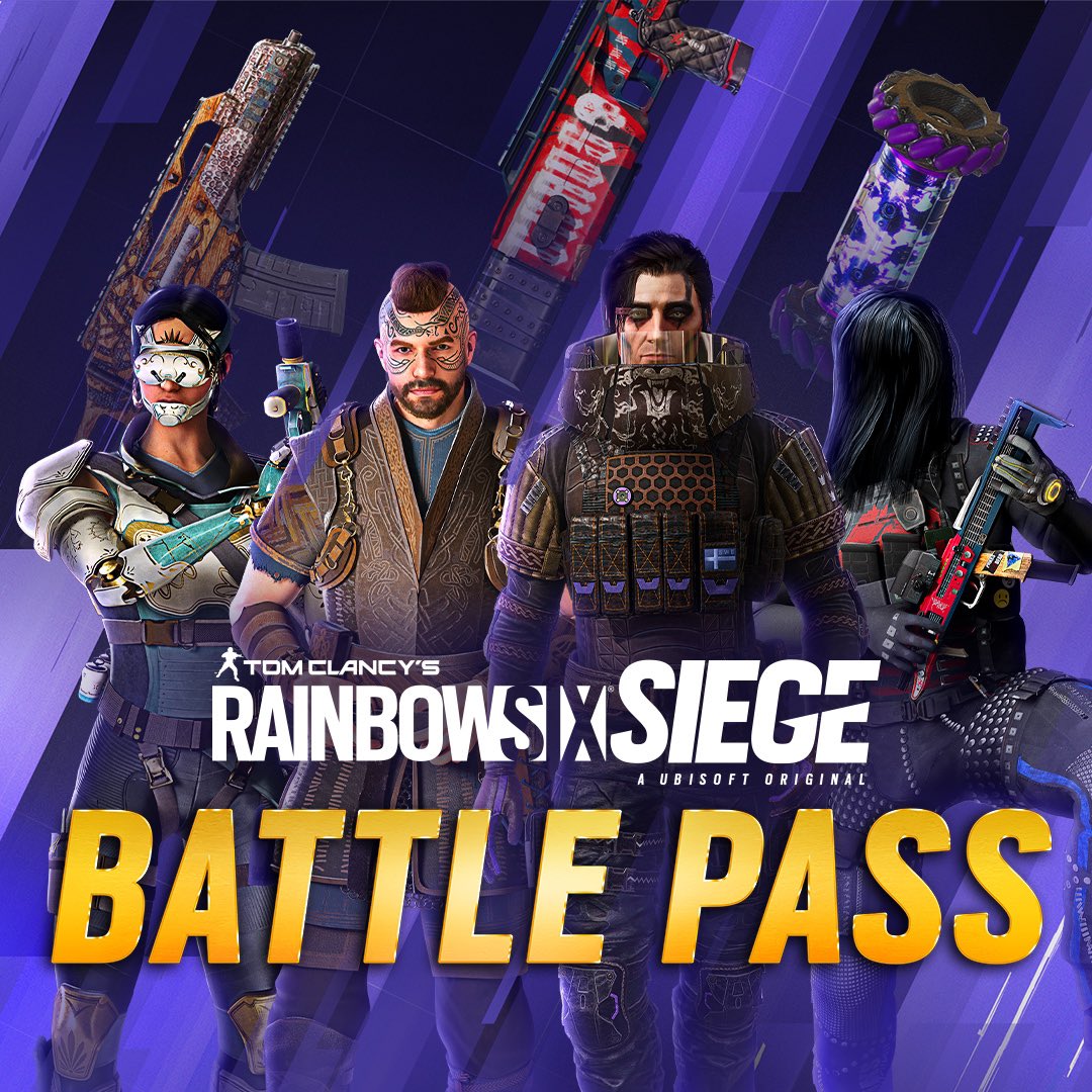 ⭐️Giving away a Rainbow Six Siege battlepass⭐️

-Follow 
-Rt 
-Tag a friend

GL ❤️