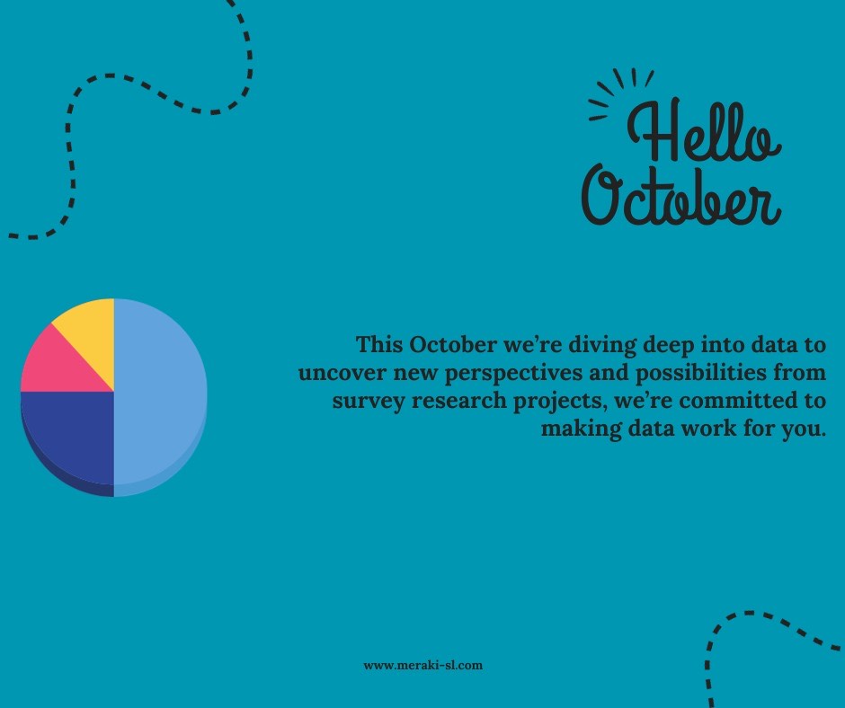 AnalyticsMeraki's tweet photo. As the leaves changes color, so do the opportunity for growth and data exploration.
📊 This October, we're diving deep into data to uncover new perspectives and possibilities. From surveys to research projects, we're committed to making data work for you.
#MerakiAnalytics https://t.co/XAkDoyrYUb