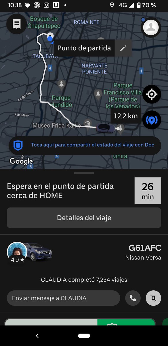 NorbertoCalcula's tweet photo. Nuevo día, nueva aventura con @Uber_MEX https://t.co/GFteox6oG7