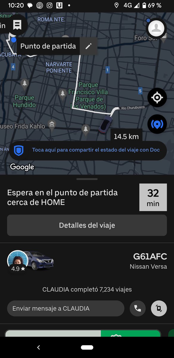 NorbertoCalcula's tweet photo. Nuevo día, nueva aventura con @Uber_MEX https://t.co/GFteox6oG7