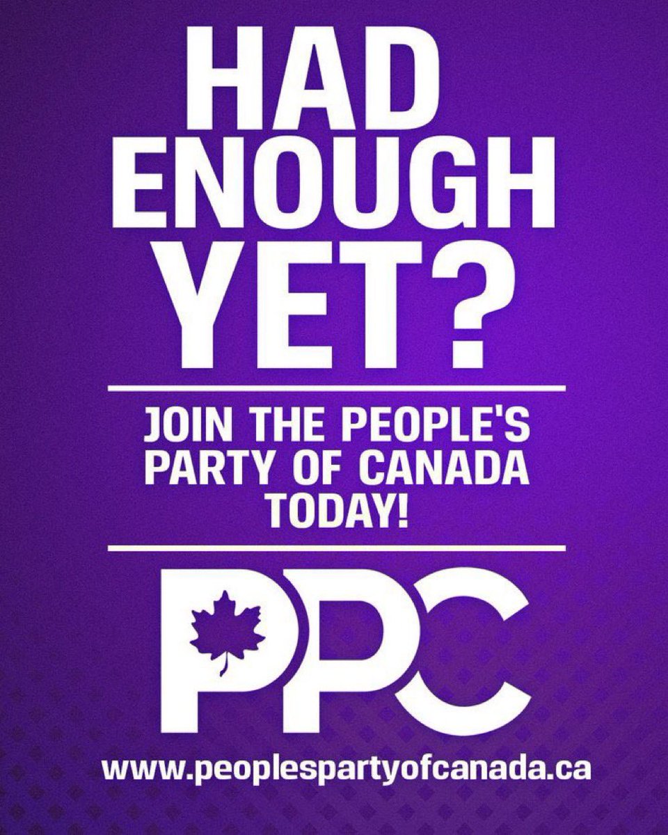 MaximeBernier's tweet photo. If you’re tired of Canadian politics being mostly about Chinese interference, Ukrainian Nazis, and Khalistani sympathizers, support the PPC. 

We will make Canadian politics once again about Canada and Canadians. https://t.co/cy8z17YCYy
