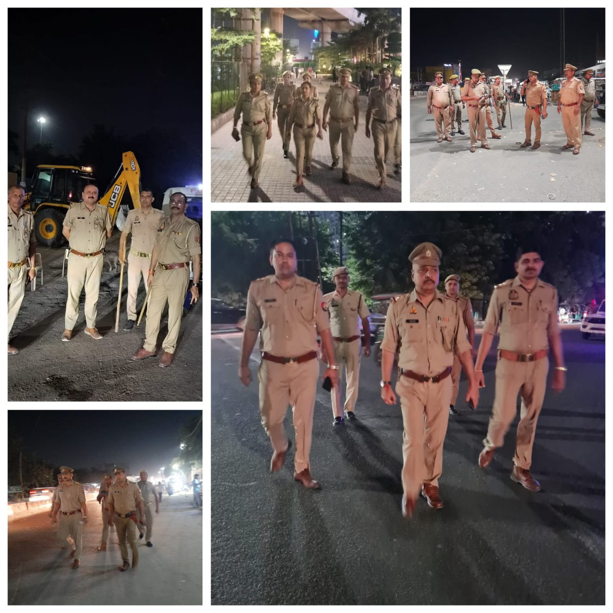 noidapolice's tweet photo. पुलिस कमिश्नरेट गौतमबुद्धनगर के सभी थाना क्षेत्रों में सुरक्षा व्यवस्था के दृष्टिगत पुलिस बल द्वारा पेट्रोलिंग कर चेकिंग की जा रही है !      

"आपकी सुरक्षा हमारी जिम्मेदारी"   
#NoidaPolice #हर_कदम_साथ https://t.co/iVKYiV5GzU