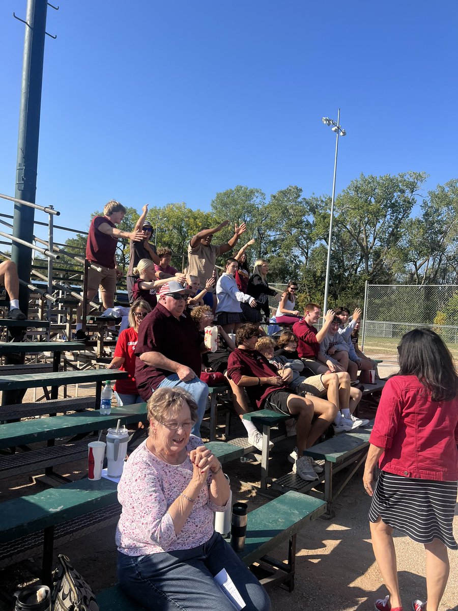 Loved this student section! 
Game 1 Sub District W!
<a href="/LindsayABauer24/">Lindsay Bauer</a> 2ks and <a href="/lylapearson2026/">lyla pearson</a> 4ks combined in the ⭕️ allowing only 4 hits and 0 earned runs.
<a href="/lylapearson2026/">lyla pearson</a> <a href="/brigid_mcgill1/">Brigid McGill</a> <a href="/LCScebold/">Londyn Scebold</a> <a href="/rhionnamatthews/">rhionna matthews</a> <a href="/LindsayABauer24/">Lindsay Bauer</a> <a href="/agnes_lampe/">Agnes Lampe</a> all had hits.  
Game 2 @ 1:30