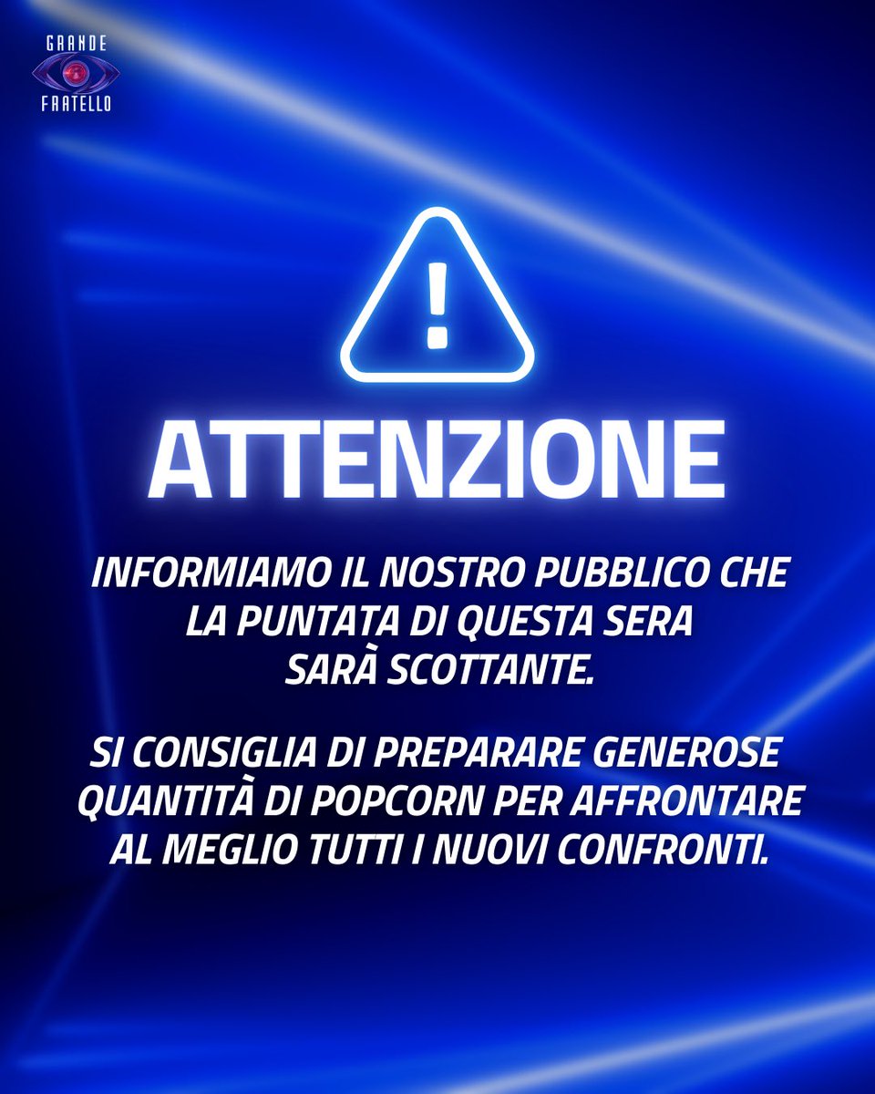 Grande Fratello tweet media