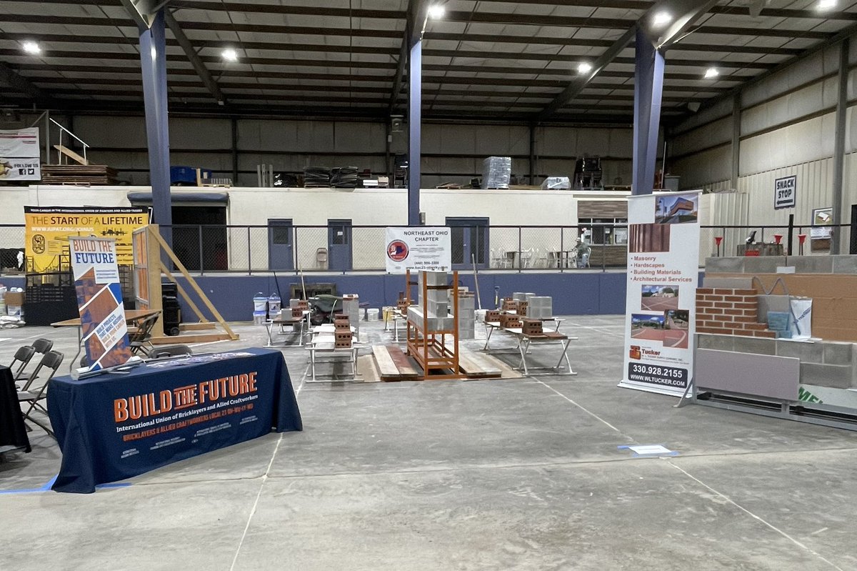 We are ready to kick start the first Akron Canton Builds Construction Career Expo! Tune in to tomorrow’s feed for updates on hands on demonstrations from local training centers and unions that will be open to the public 9/30! #AkronCantonBuilds