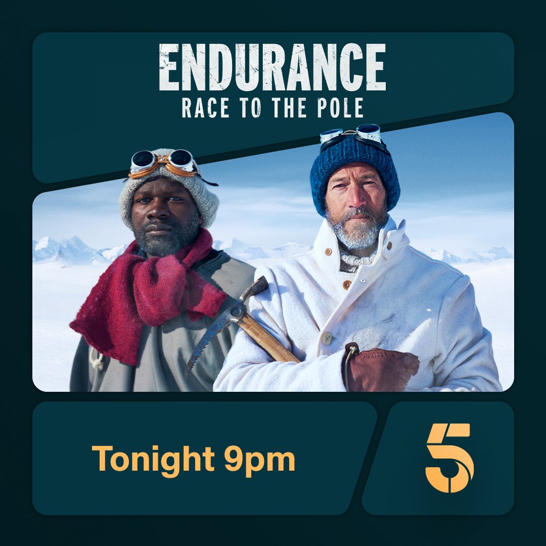WATCH TONIGHT!

Endurance: Race to the Pole with Ben Fogle at 9pm on <a href="/channel5_tv/">Channel 5</a>.