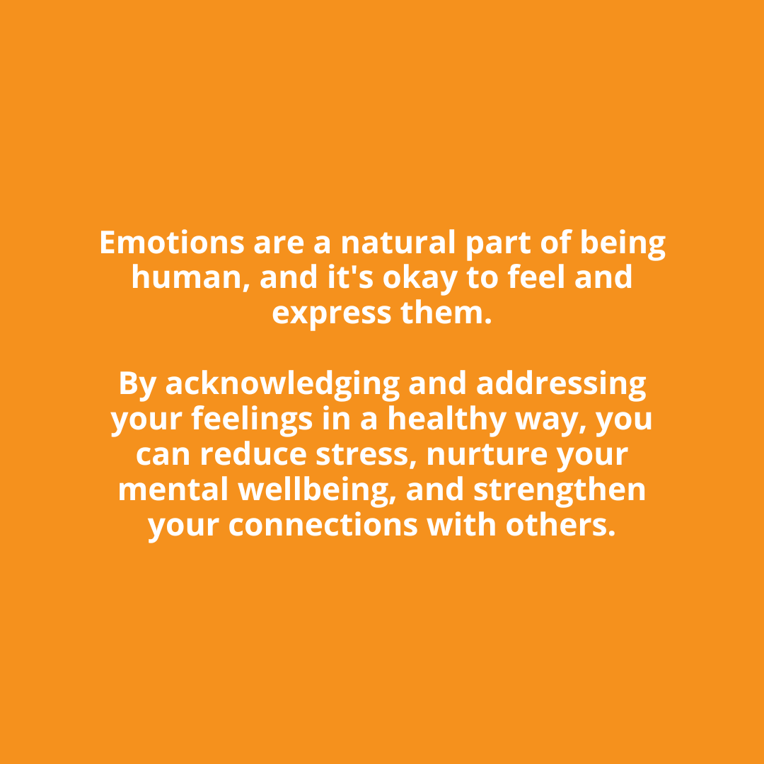 mannahousing's tweet photo. Emotions are a natural part of being human, and it's okay to feel and express them 🧡

By acknowledging and addressing your feelings in a healthy way, you can reduce stress, nurture your mental wellbeing, and strengthen your connections with others.

#mentalhealth #emotions https://t.co/HAOtw6bhVQ
