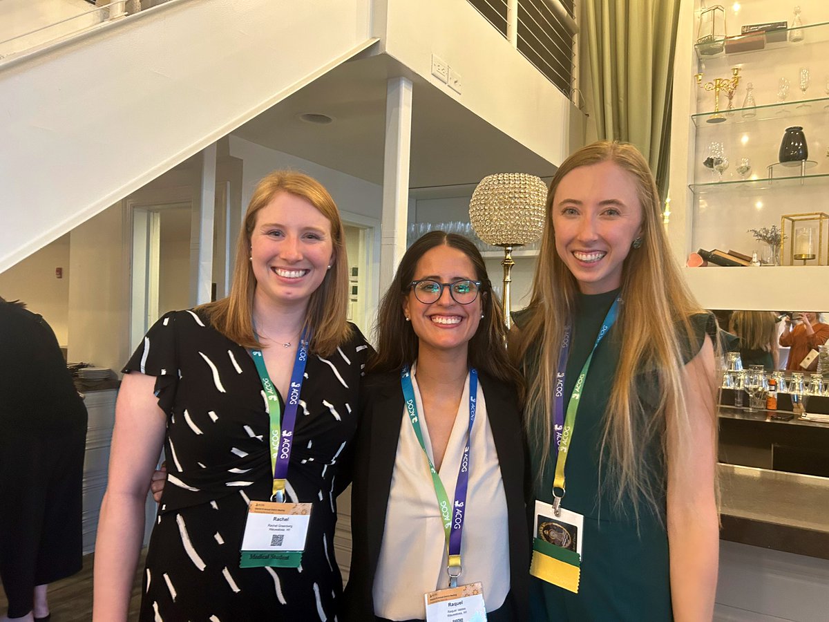 Fabulous weekend at ACOG District VI conference in Omaha! Filled with poster presentations, “physician feud”, wonderful lectures, and hanging with fellow med students!