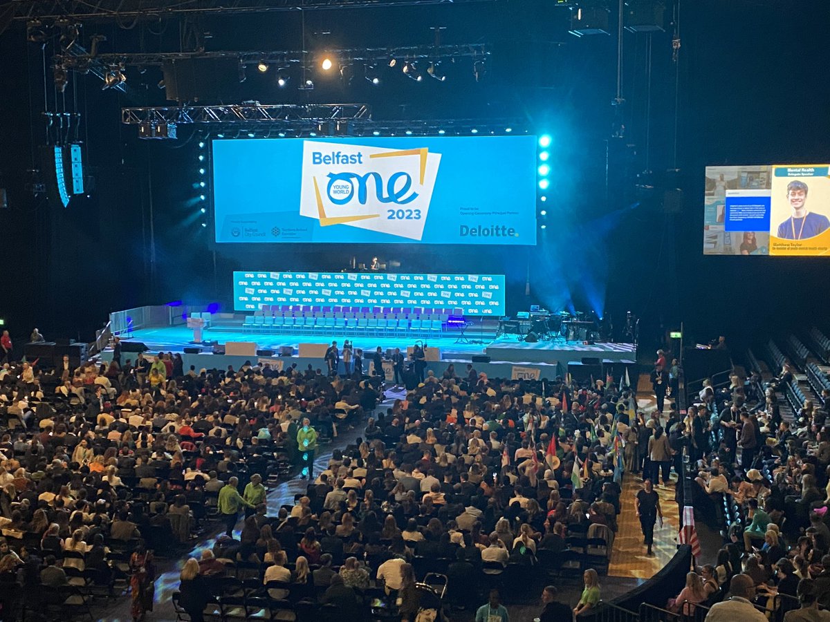Jonathan Stewart (@jonstewt) on Twitter photo Fantastic atmosphere in <a href="/SSEBelfastArena/">The SSE Arena, Belfast</a> with <a href="/KwaMeDaniels2/">Kwa Daniels</a> ahead of the opening <a href="/OneYoungWorld/">One Young World</a> ceremony in Belfast <a href="/UNESCOUK/">UNESCO UK</a> City of Music #OYW23 <a href="/belfastcc/">Belfast City Council</a> <a href="/ConorHouston_/">Conor Houston</a> Fantastic atmosphere in <a href="/SSEBelfastArena/">The SSE Arena, Belfast</a> with <a href="/KwaMeDaniels2/">Kwa Daniels</a> ahead of the opening <a href="/OneYoungWorld/">One Young World</a> ceremony in Belfast <a href="/UNESCOUK/">UNESCO UK</a> City of Music #OYW23 <a href="/belfastcc/">Belfast City Council</a> <a href="/ConorHouston_/">Conor Houston</a>