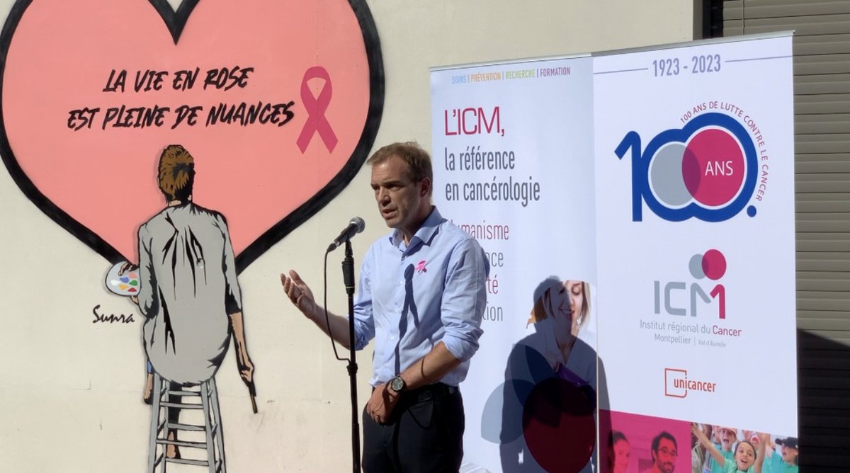 📊🔍 #Montpellier #octobrerose : Le #cancer du sein touche de nombreuses femmes chaque année, mais détecté tôt, il offre de meilleures chances de guérison. Reportage avec @ICM_Montpellier et la @CaissepargneLR bit.ly/46oCOkG @collectifrose