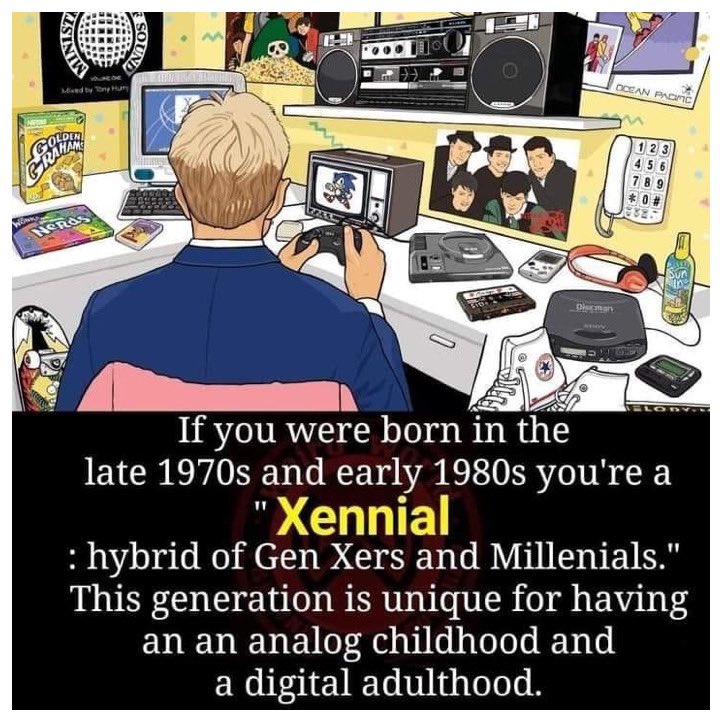 Are you a Xennial?  Welcome by the way 😎