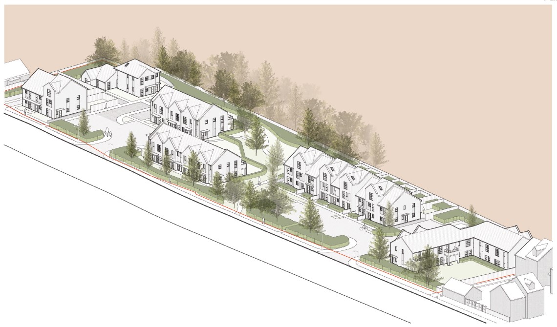 Planning approval has been granted for 41 new build dwellings in Meden Vale, Mansfield. The scheme includes accessible &amp; walk up apartments, family houses and a bungalow, set within an enhanced landscape setting with new links to existing local facilities. #creativecommunities