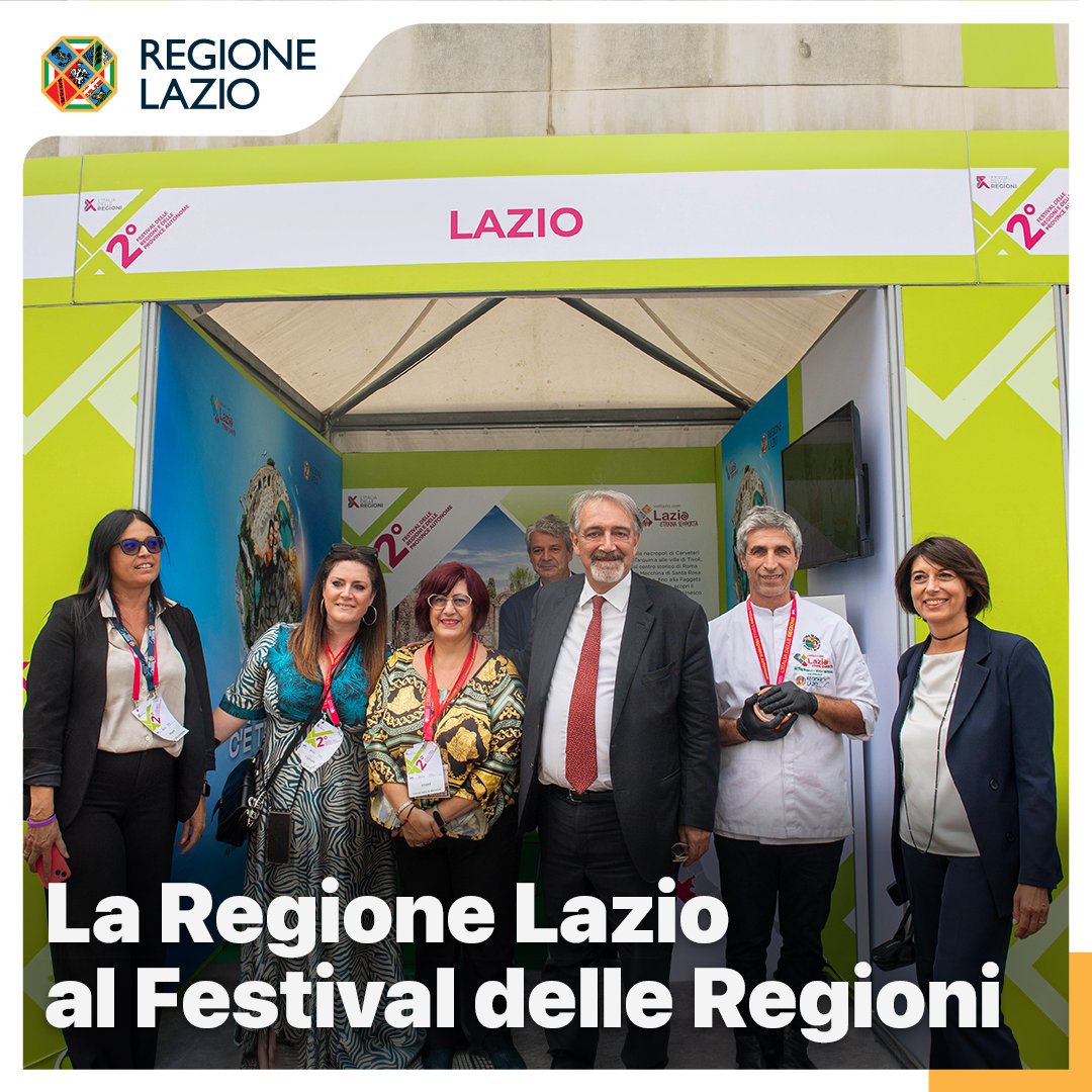 A Torino prosegue #ItaliadelleRegioni, con lo stand dedicato alle eccellenze regionali e a un'esperienza immersiva nelle bellezze dei patrimoni Unesco del Lazio. Oggi al via anche le tavole rotonde sullo sviluppo delle infrastrutture e sull'internazionalizzazione dei territori