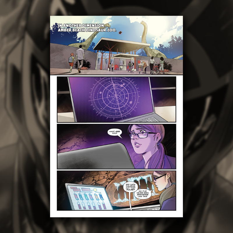 boomstudios's tweet photo. The number of corrupted @PowerRangers keeps increasing in DARKEST HOUR! Here's your first look at MIGHTY MORPHIN POWER RANGERS #113 from writer @misty_flores, artist Simona Di Gianfelice, colorist Raúl Angulo, and letterer @eDukeDW. In comic shops October 25th! 

DIC: AUG230023