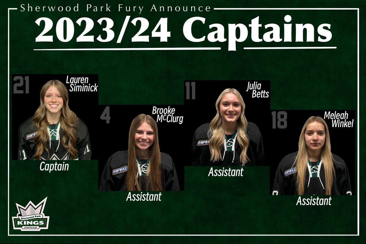 We are extremely proud to introduce your Fury leadership group that will lead us through the 2023/24 Season.