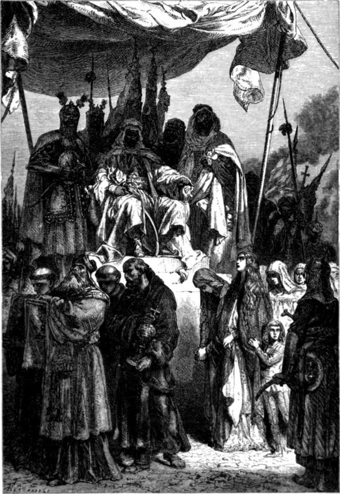 historyorg's tweet photo. ☕️ Today In History

The Fall Of Jerusalem 

In 1187, the city of Jerusalem fell to Sultan Saladin, following the pivotal Battle of Hattin where Crusader forces were defeated. 

Saladin's capture of Jerusalem was a major blow to the Crusaders and shifted the momentum in favor of the Muslims during the Crusader-Ayyubid Wars. 

This event sparked further Crusades in an attempt to reclaim the Holy Land. Saladin's chivalrous treatment of Christian residents and his military prowess left a lasting legacy, marking this conquest as a crucial and revered episode in both Islamic and Western histories. #History