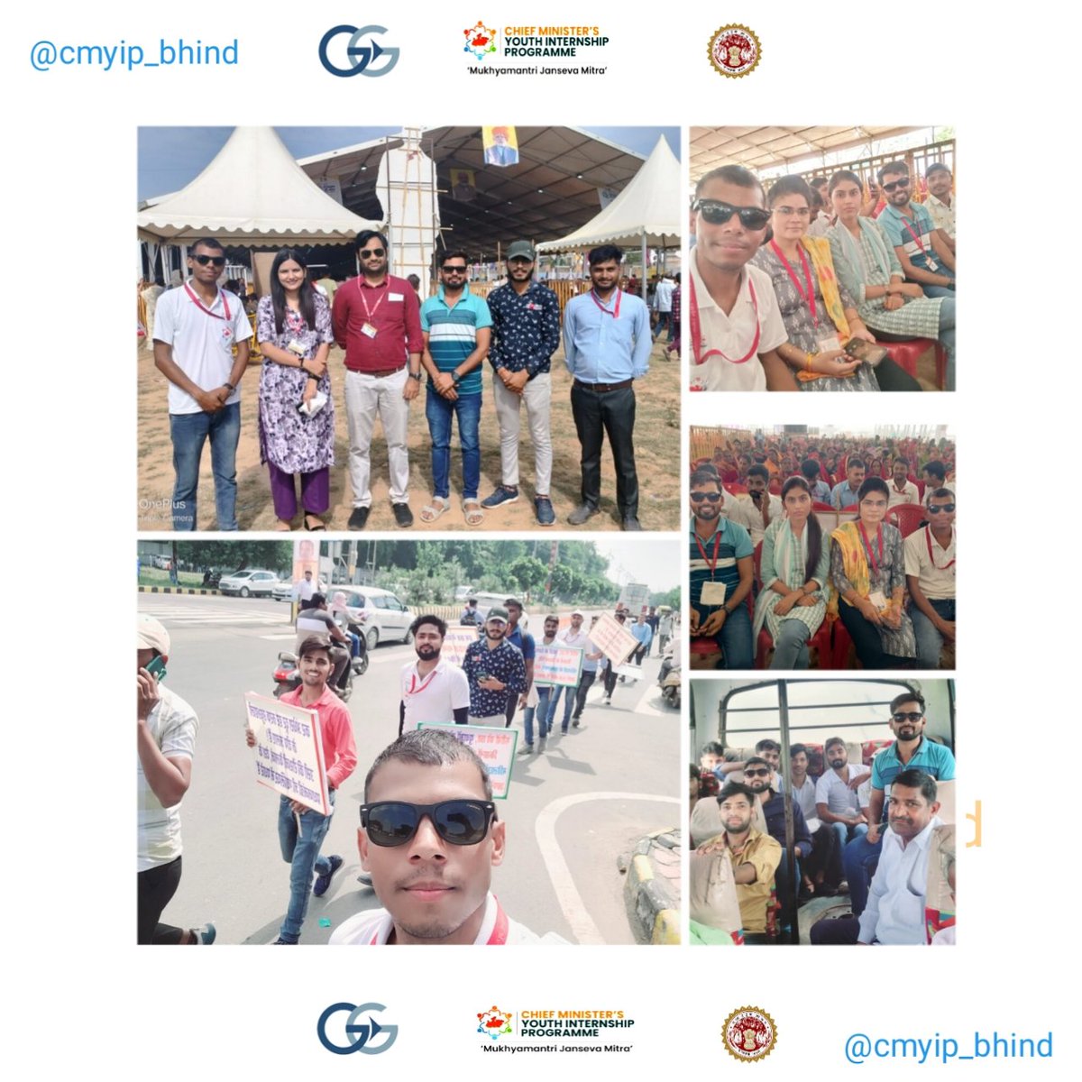 cmyipbhind's tweet photo. आज ग्वालियर के मेला ग्राउंड में माननीय प्रधानमंत्री श्री नरेंद्र मोदी जी के कार्यक्रम में सीएम फैलो श्री वेदांत चौधरी जी और साथ में भिण्ड जिले के मुख्यमंत्री जन सेवा मित्र शामिल हुए  #cmyip #meramadhyapradesh #cmyipbatch2 #cmyip_bhind #cmyip_mp #aiggpa #मोदी #pm #pmmodi #gwalior https://t.co/GG7Qz5eOOE