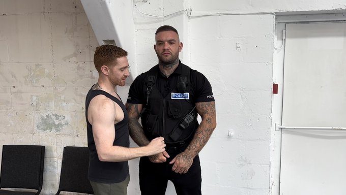 Brand new movie featuring @xxxleander taking care of Officer Andy is now available to view on my FilthyPage<a class="tags" href="/tag/xxxleander">@xxxleander</a>