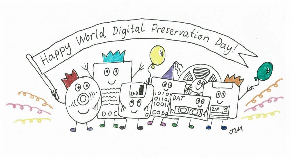hacklib's tweet photo. En un mes exacto, 2 de noviembre, estaremos celebrando y ñoñeando sobre preservación digital 👻💾 pueden seguir a @DPC para más información #digipress https://t.co/CPi7EceUvR