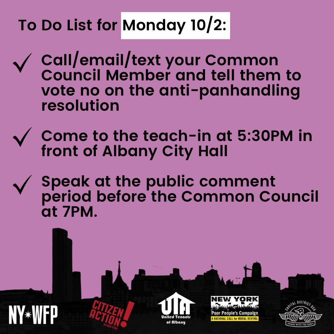 United Tenants of Albany tweet media