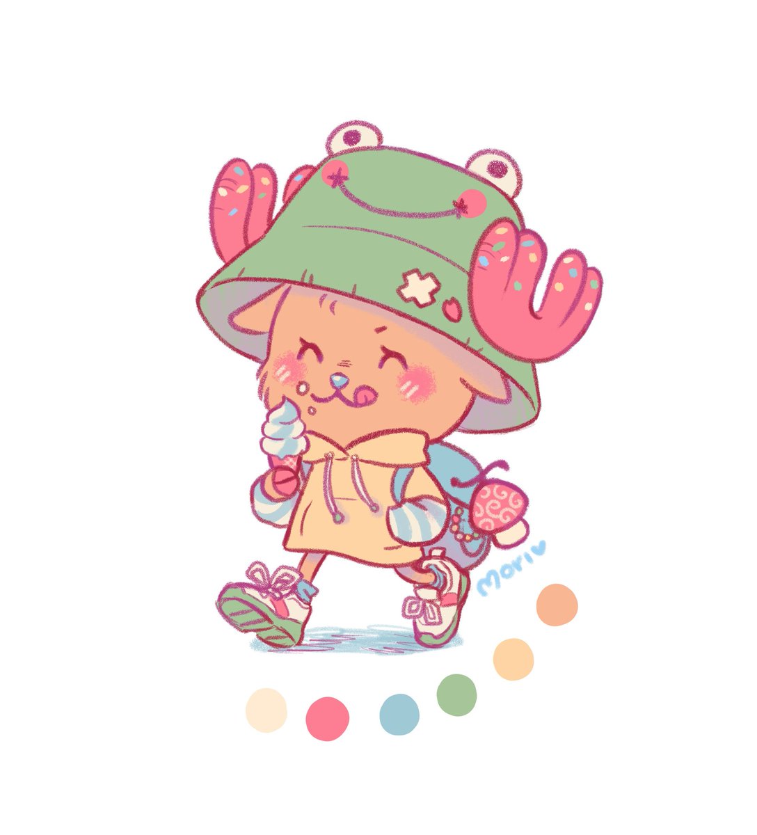 morilatte_art's tweet photo. yay chopper 🩷🐸 #onepiece https://t.co/l05tSvlZPH