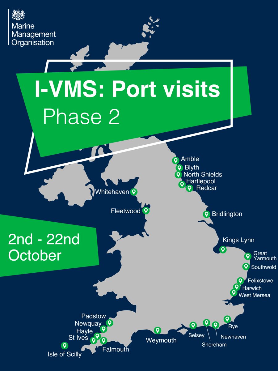 Phase 2 of the I-VMS roll-out runs from 2-22 October. There’s still time to order I-VMS device and claim your grant by the 30 November deadline, before the European Maritime and Fisheries Fund closes. Contact the supplier for your preferred device now: shorturl.at/nGU57