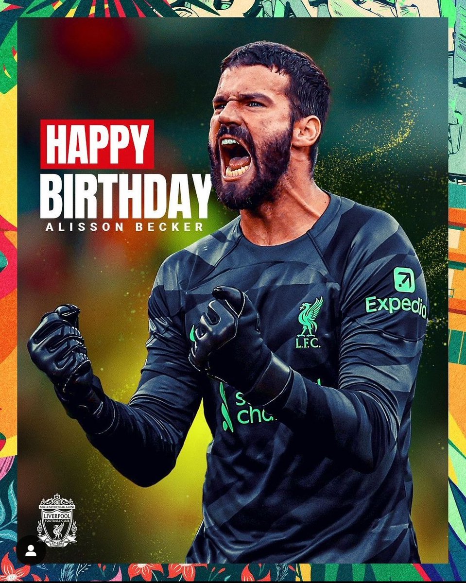 mrrj0511's tweet photo. Happiest birthday to the current Best goalkeeper.
This man can save everything💯
#lfc
#alisson 
#Liverpool 
#goalkepper
@Alissonbecker 
@LFC 
@CBF_Futebol https://t.co/fScJQEwVLt
