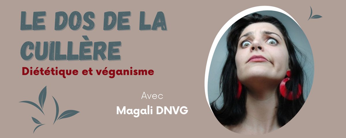 (1/3) Coup de projecteur sur "Le dos de la cuillère !", le podcast lancé cet été par la diététicienne Magali Chailloleau 🎙️

Elle y partage son expérience et ses réflexions sur la diététique et les alimentations végétales, ainsi que la parole d'invités de choix.