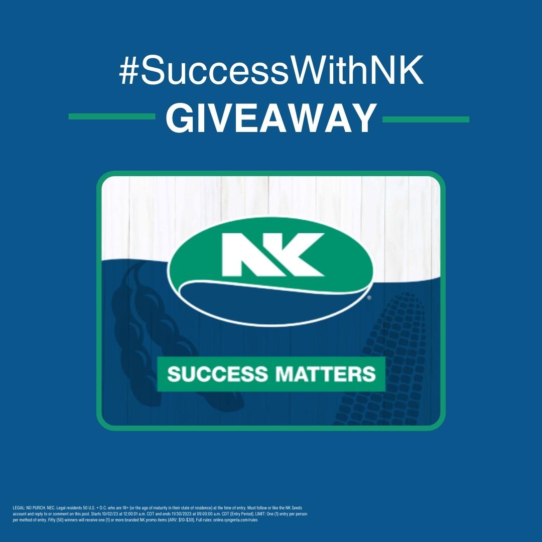 We're all ears and want to hear about your NK Harvest! Follow us, tag our account <a href="/NKSeeds/">NK Seeds</a> , and use the hashtag #SuccessWithNK by 11/30 to receive an NK Seeds farm sign. Let's celebrate your accomplishments together!

#SuccessWithNK  #HarvestNK23 #Harvest23
