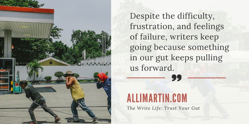 Blog: The Write Life: Trust Your Gut—A hidden feeling in your gut that keeps pulling you forward is one of the differences between writers who keep writing and writers who don't.
wp.me/p8JvVq-wX