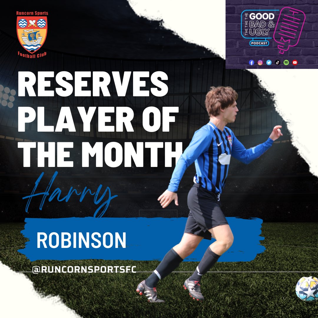 RuncornSportsFC's tweet photo. It’s that time of the month again. Introducing our players of the month. All three captains taking the honours!

First up is @CalRichards333 
Our Captain Cal has been a rock at the back, consistently dominating and showing the standards expected every week 👏🏼👏🏼👏🏼 https://t.co/PSaLzPDUCw