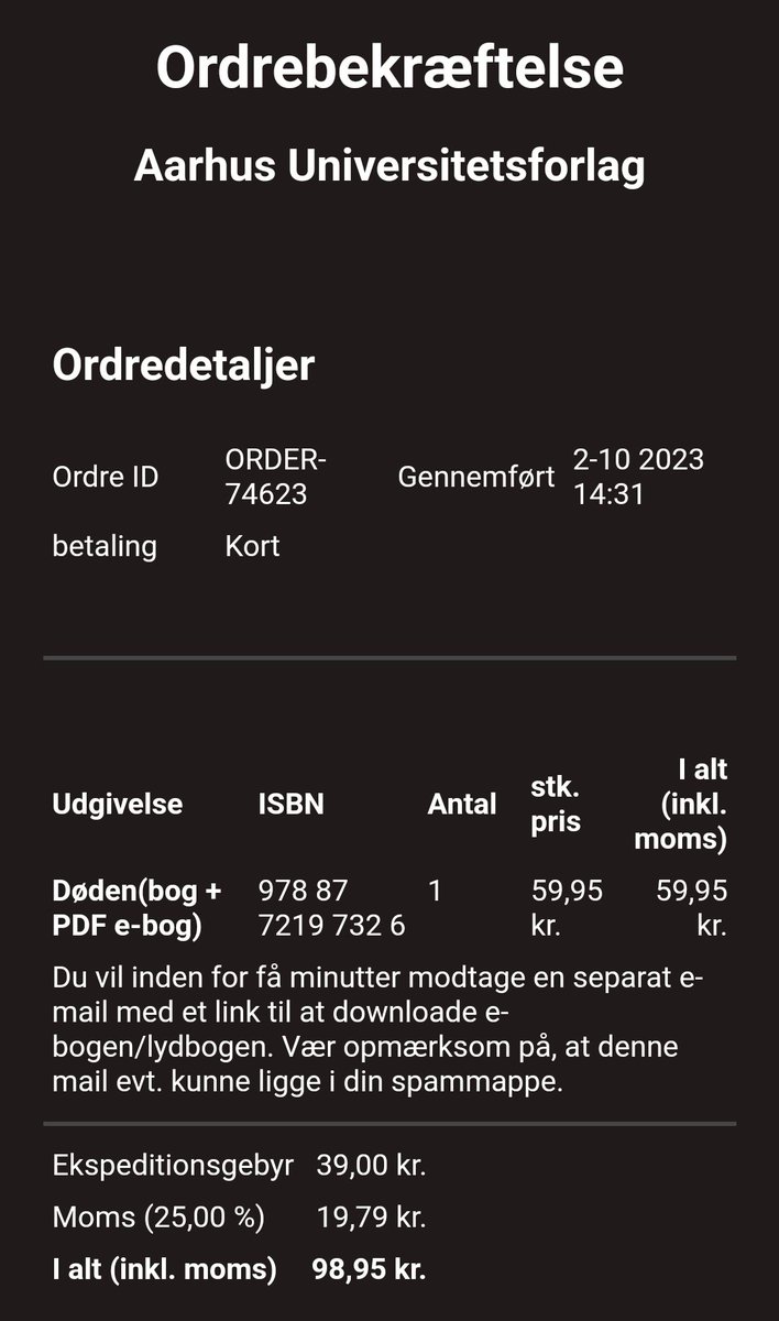 serverdude's tweet photo. Så er Døden bestilt @AsserThomsen https://t.co/jjc2UeUt6I