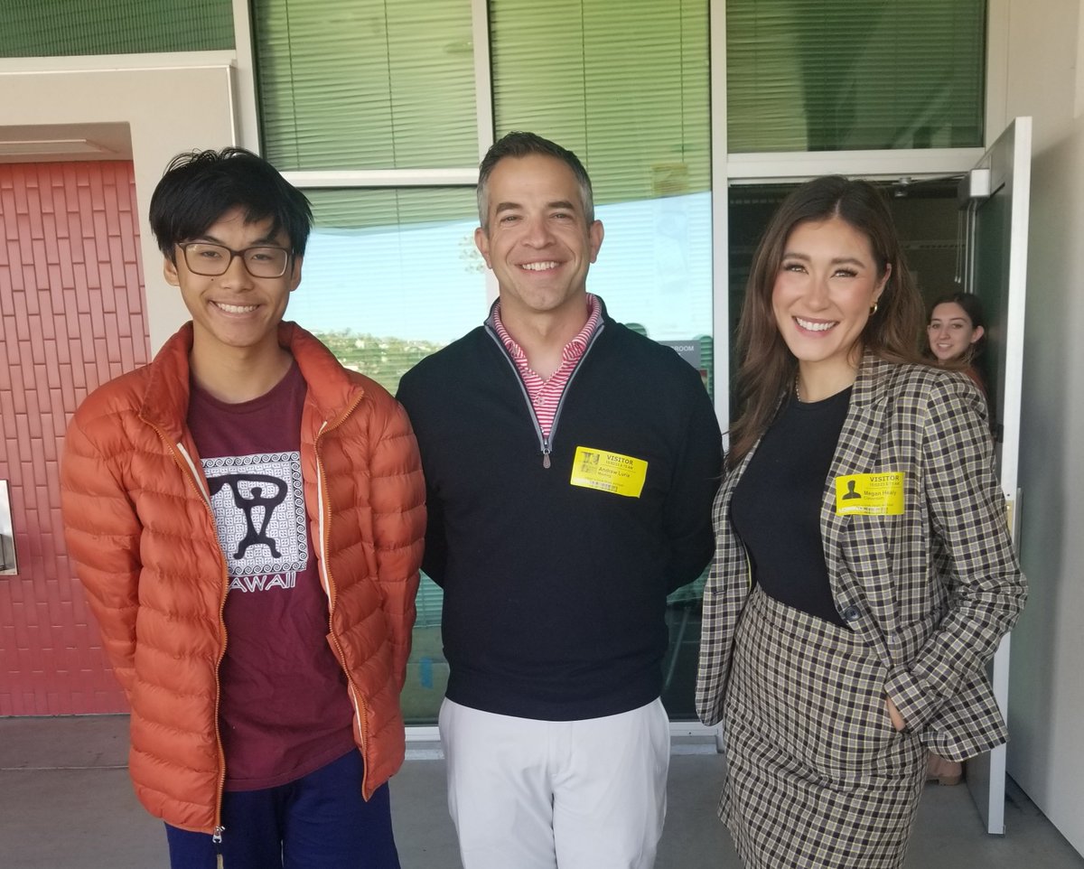 Met with Fox5's <a href="/MeganHealyTV/">Megan Healy</a> and <a href="/AndrewLuria/">Andrew Luria</a> today at the Sage! Gave an amazing presentation!