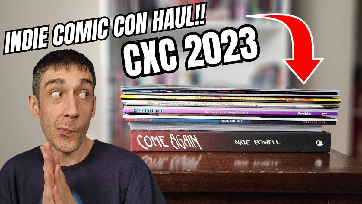 This past weekend at @CXCFestival
was, to put it bluntly, EPIC! I got A LOT of content coming soon, but for now check out the #indiecomic #haul I picked up at this AMAZING, FREE #comiccon #NIComics #NIBullpen #IndieComics 

youtube.com/shorts/i3lvybh…