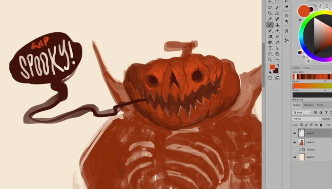 going full spooky time with a good old jack 
