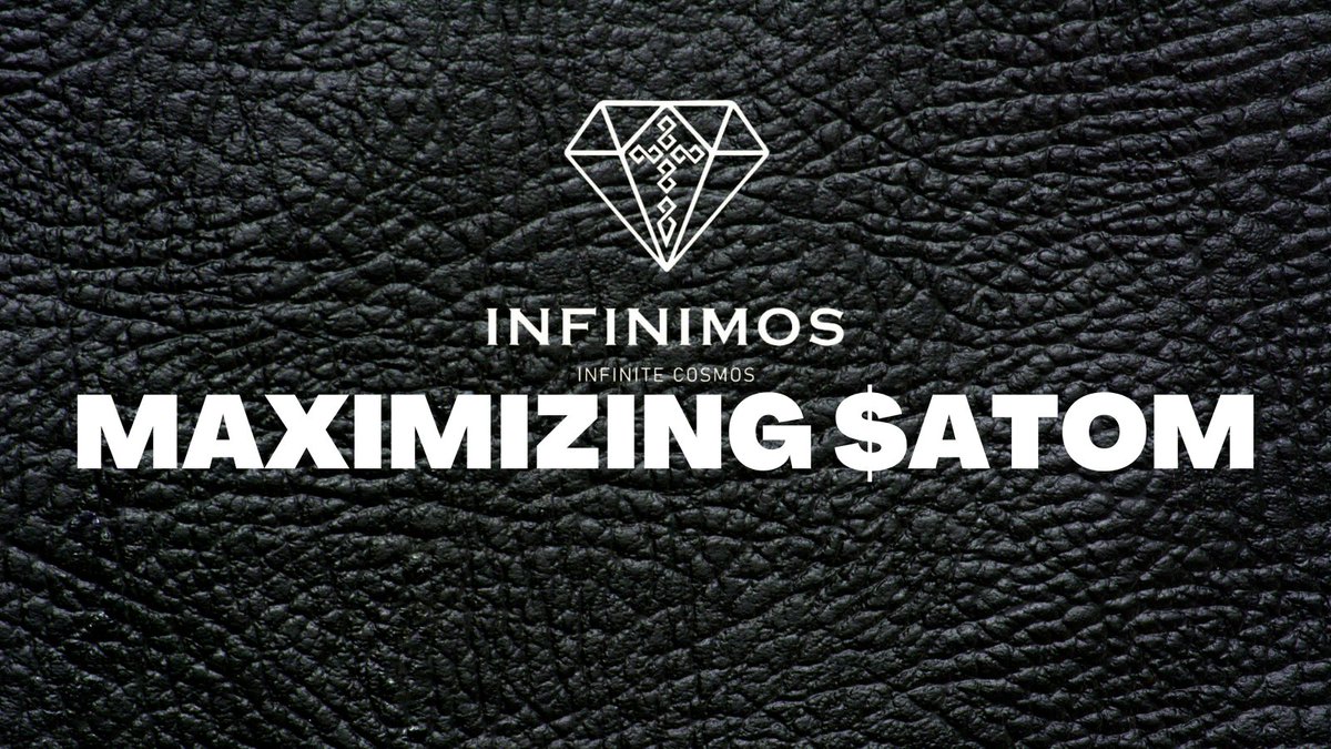 Infinimos's tweet photo. 💡 Maximizing $ATOM: Infinimos empowers you to earn rewards, supercharge your $ATOM holdings, and be part of the DeFi movement that's changing the game. Elevate your staking experience with us! 
#Infinimos #Staking #DeFi https://t.co/RsFtjw93Kg