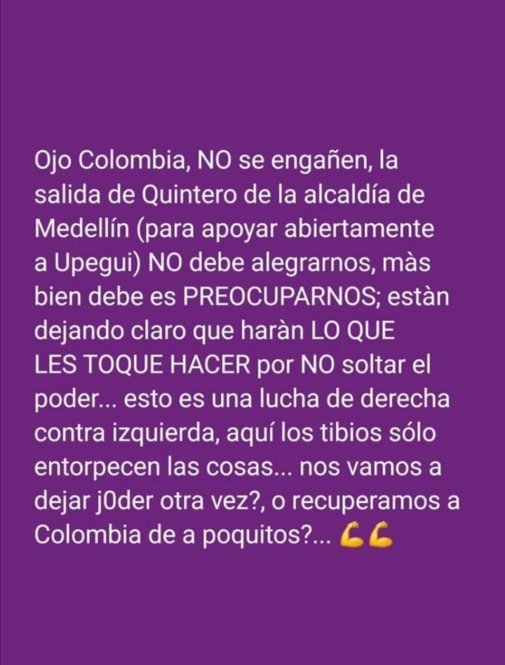Osorio5Ines's tweet photo. @brisa7766433br1 @DiegoFi27933574 @QuinteroCalle #QuinteroCobarde 
#QuinteroLadron ... https://t.co/B6NG9HyhzW