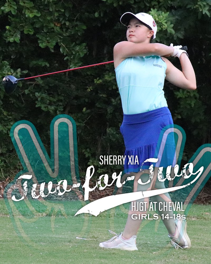 Sherry Xia | c/o 2025 | Champion, HJGT Cheval | Two Starts, Two Wins | IG: sh_erry_x

<a href="/UCIwgolf/">UCI Women's Golf</a> <a href="/ucsb_golf/">UC Santa Barbara Golf</a> <a href="/SagehenGolf/">Pomona-Pitzer Golf</a> @WavesGolf <a href="/SCADSavGolf/">SCAD Savannah Golf</a>