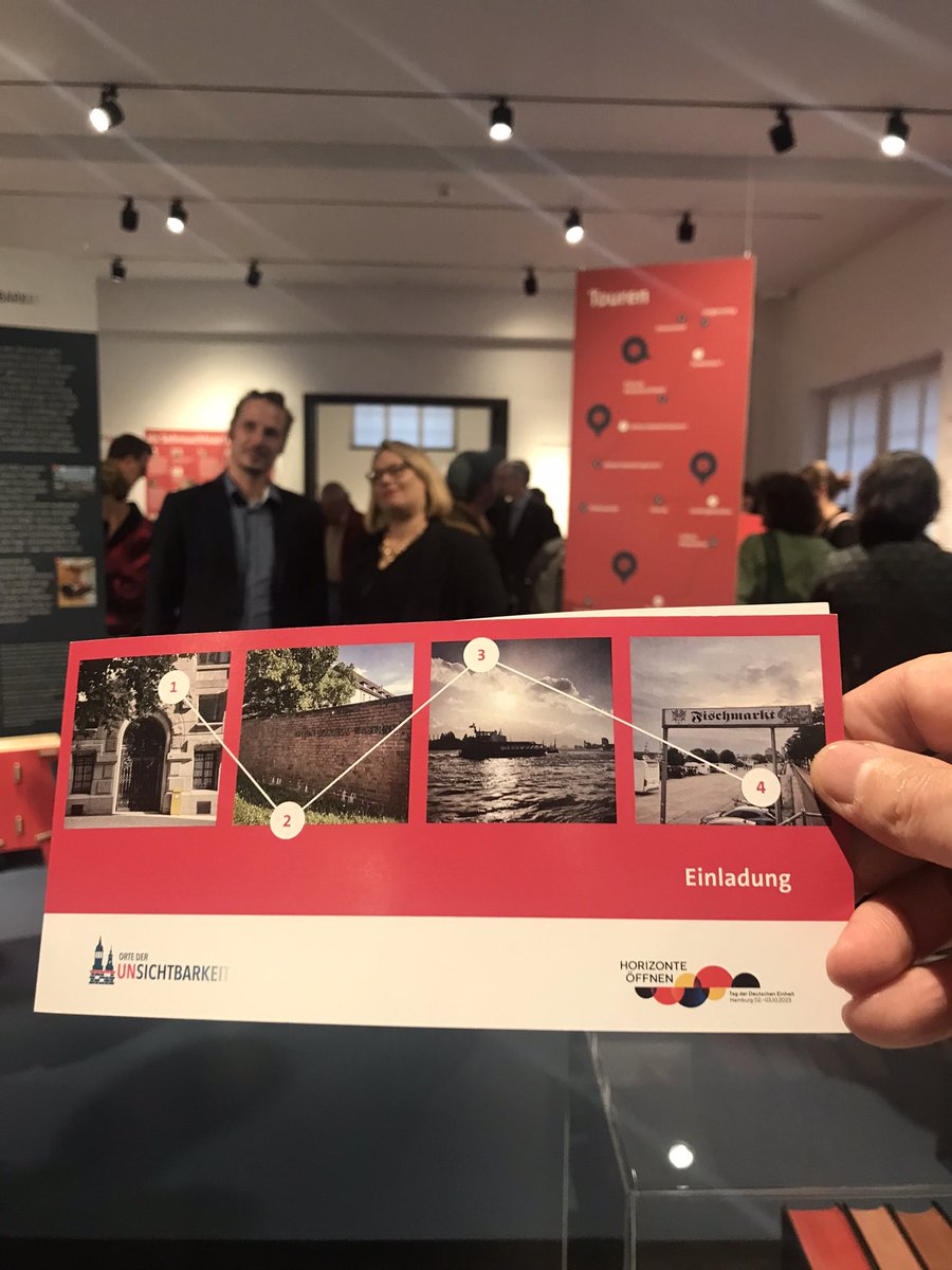 h_u_wagner's tweet image. Deutsch-deutsche Erinnerungsgeschichte in Hamburg #TagDerDeutschenEinheit Austellungseröffnung von @unsichtbareOrte an @unihh ein tolles Transfer-Projekt von @logge_hh @PublicHistoryHH