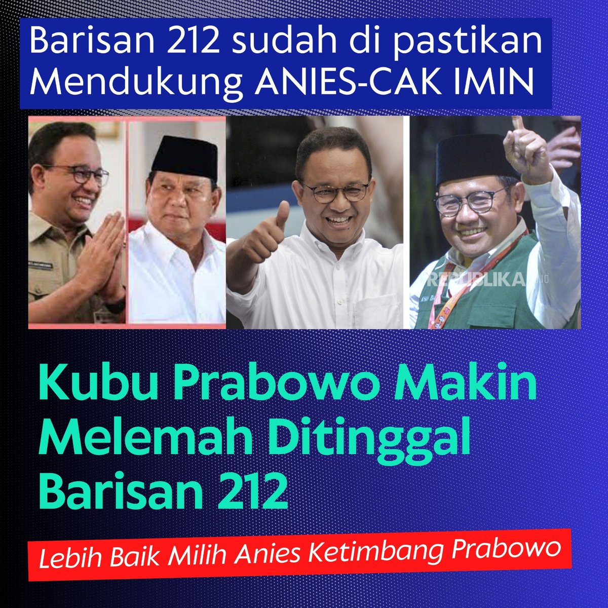 susilo2181's tweet photo. PRABOWO MENANGIS DI POJOKAN AKIBAT PINDAK HALUAN KE ANIES https://t.co/KaHXrm7vE1