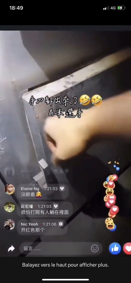 100Border's tweet photo. Un streamer chinois accidentellement filmé un corps en pleine urbex dans ce qu’il semble être une morgue.. 😨
Pour des raisons évidentes on ne postera pas le clip https://t.co/Kw0tn7em2V