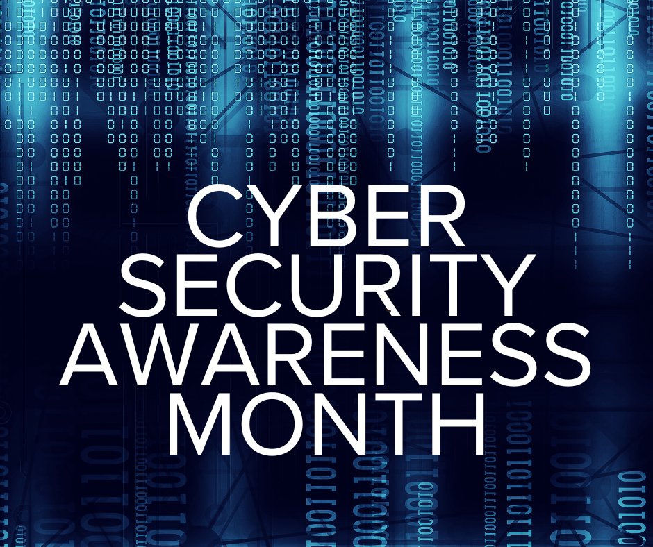 October is National Cyber Security Awareness Month, dedicated to raising awareness about the importance of cybersecurity.

Here's your friendly reminder to refresh your knowledge on cybersecurity best practices to protect our personal information! 

cisa.gov/cybersecurity-…