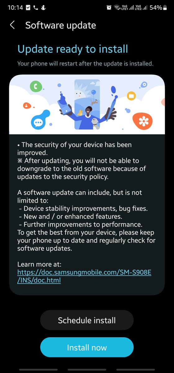 Rupam_39's tweet photo. Hi @SamsungMobile /@SamsungIndia ,

Do you want me to install your latest update for S22 Ultra?
I ask this because I had to reach out to you twice (September &amp; May) for display replacement after installing the update. I don't want do it for the 3rd time. Is the QE done properly? https://t.co/DYaUa1YDqK