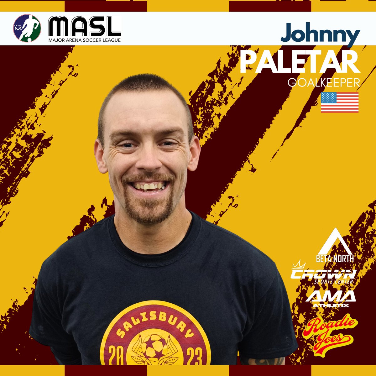 SalisburyProSoc's tweet photo. Our first signings in club history. Welcome Johnny Paletar and David Bernal-Clark.

🥩⚽https://t.co/9soRXBfEoX https://t.co/hL7L3maG1U