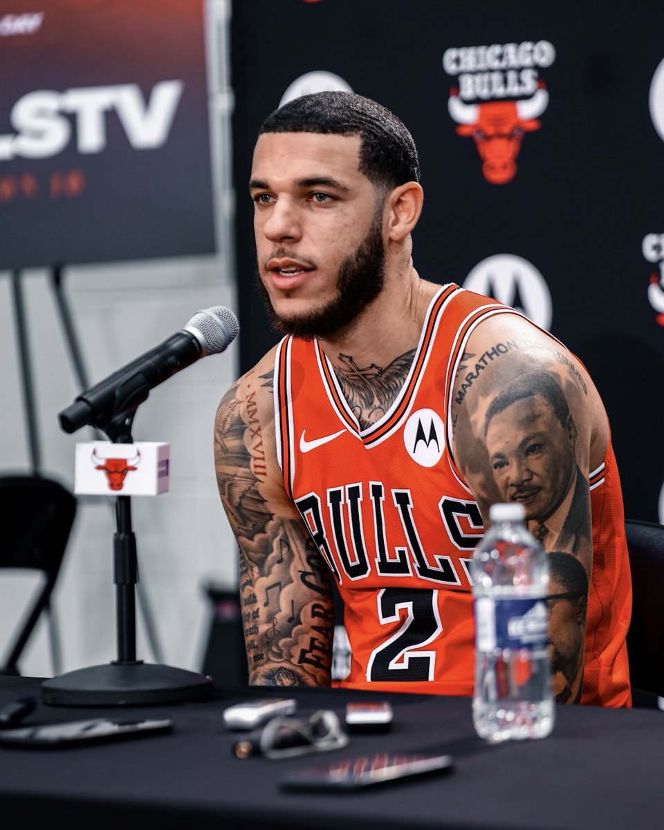 Lonzo on how he's feeling: 

"Pretty good. About halfway through the rehab process. Got a long ways ahead of me, but each week I've been progressing, I'm just trying to stay positive and take it day by day.

"I definitely plan on playing again. I'm only 25 and I felt like the