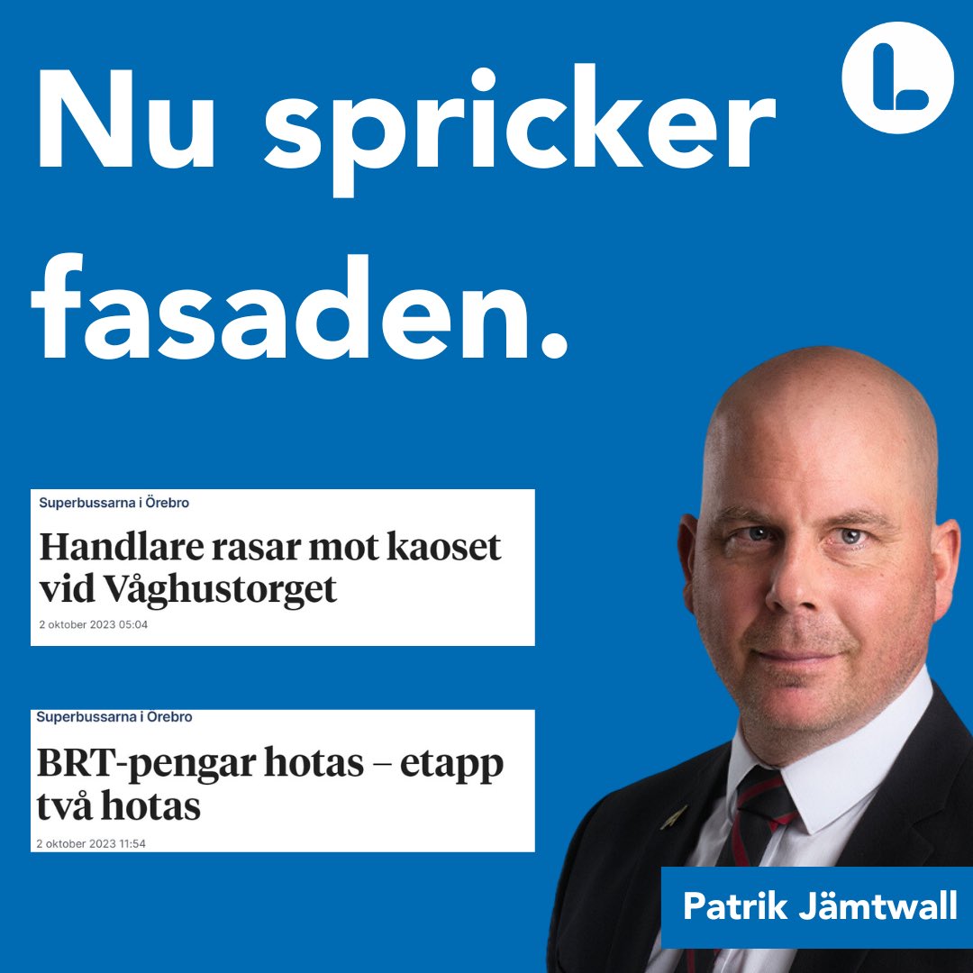 LibOrebro's tweet photo. Nu spricker fasaden! https://t.co/iX8t1g5WiK https://t.co/eEEkRAWCmo